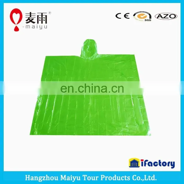 Maiyu Free Size Disposable Rain Poncho for Party
