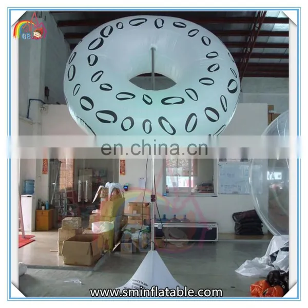 New Design Inflatable Led Light Bread, Inflatable Led Donuts, Inflatable Tripod Ball for Advertising photo-2