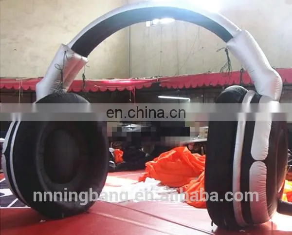 Giant Hot Selling Advertising/promotional Replica Inflatable Earphone/headphone photo-2