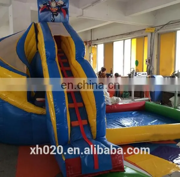 Outdoor Funny Avenger Inflatable Corkscrew Water Slide With Pool photo-4