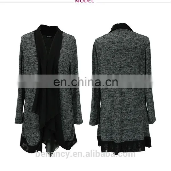 Cardigan 2017 Women Zebra Printed Sweater Knitwear Cardigan With Shawl Neck photo-5