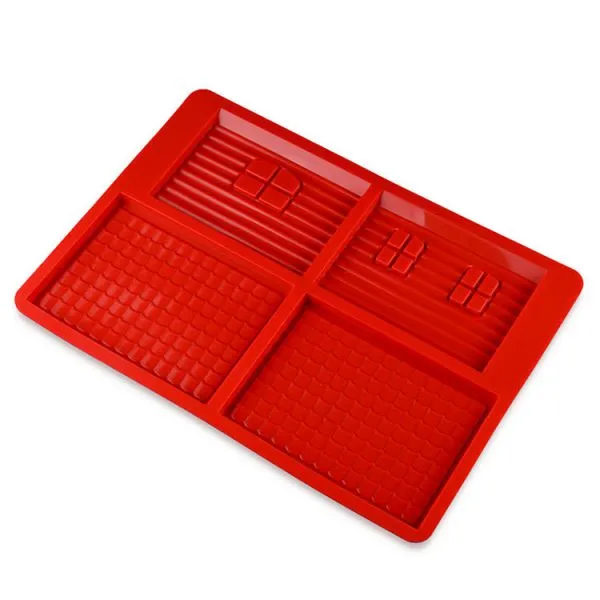 Free Sample Food Grade Silicone Cake Fondant Mold for Cake Decoration photo-4