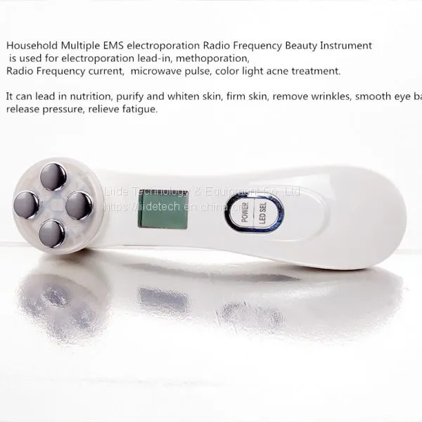 Household Multiple EMS Electroporation Radio Frequency Beauty Instrument photo-3