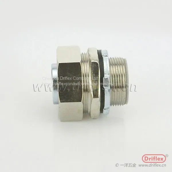 Flexible End Style Union Zinc Alloy Joint Fitting Connector photo-2