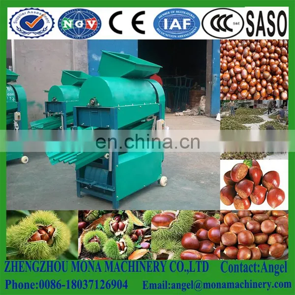 Large Capacity Automatic Deburring Chestnut Husker Machine for Sale photo-4