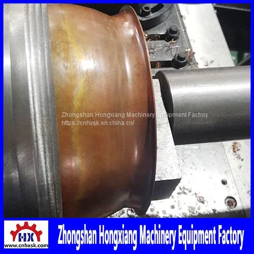 X-600 Power Cnc Metal Copper Spun Shade Parts Spinning Necking Machine for Copper Pot