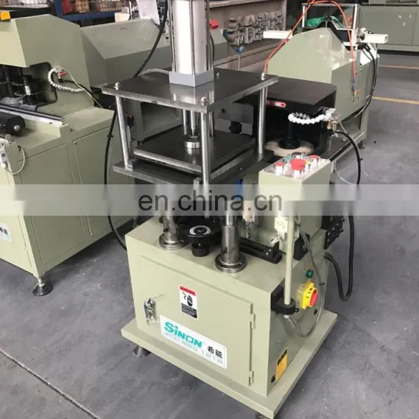 Small Type UPVC and Aluminum Profiles End Milling Machine photo-3