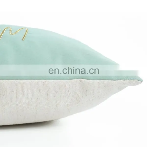 Low Profile Fashion Polyester Liner Cactus Printed Embroidered Decor Home Indoor Cushion Pillow photo-4