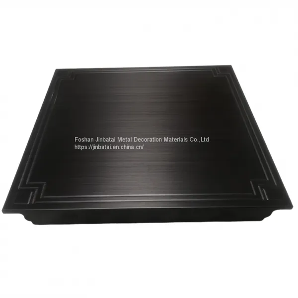 Anti - Oil Anti - Oxidation Stainless Steel Integrated Ceiling316 304 0.6mm Thickness 300X300mm China Factory photo-4