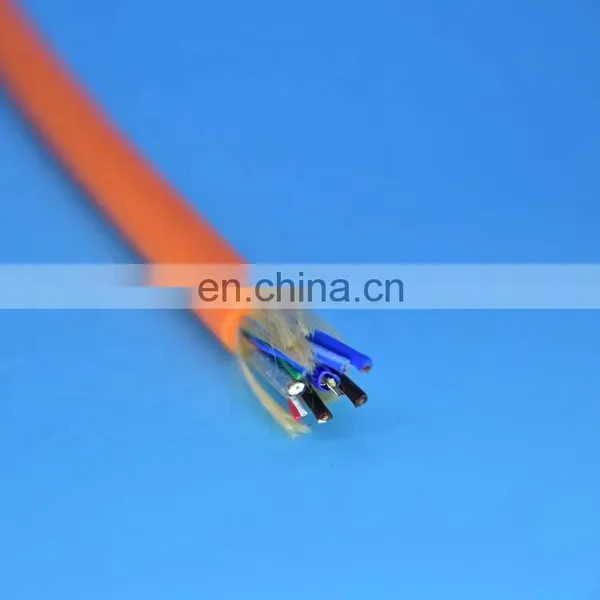 Kevlar Braid Robot Cable 8 Core Fiber Optic Coaxial Cable photo-5