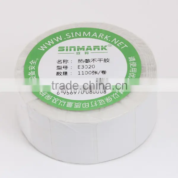 SINMARK E3020.N910 Customized Self Adhesive Thermal Paper Roll/self Adhesive Thermal Label Paper Rolls photo-2