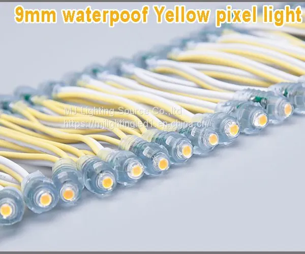 9mm LED Pixel Module Light 5V 12V LED Light Waterproof IP68 Channel Letters Shop Logo Sign photo-4