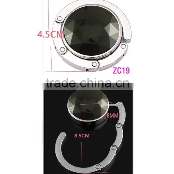 Folding Bag Purse Hook Handbag Hanger Holder,Table Top Foldable Bag Hanger For Sale photo-2