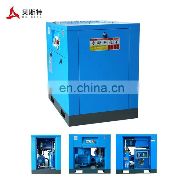 7.5KW 15Kw 22KW 37KW 8bar 16 Bar Rotary Screw Air Compressor Industrial Compressors Screw Compressor With Dryer and Tank photo-4