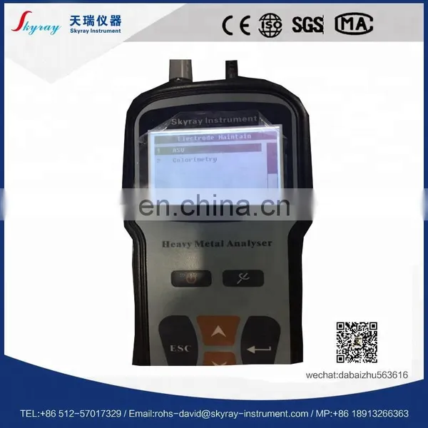Portable Water Quality Test Equipment for Heavy Metals Rapid Scan photo-5