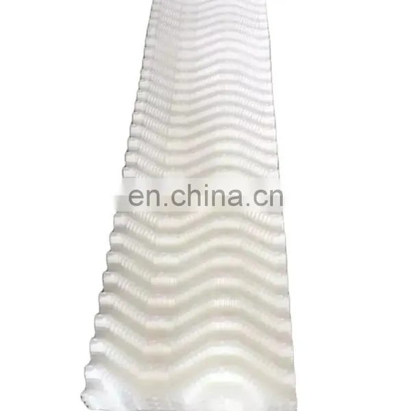 Customized PP PVC Anti-corrosion Durable Cooling Tower Filler Media 500mm 750mm S-wave Counter-flow Cooling Tower Fill photo-2