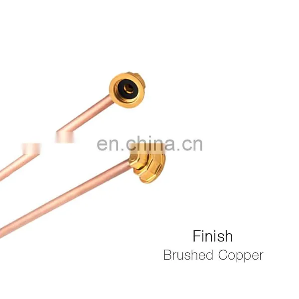 Straight Copper Water Line Kit 14inch Length photo-2