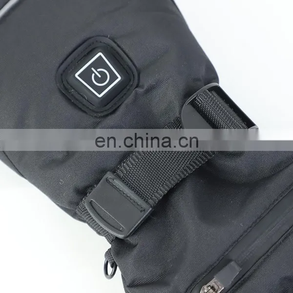 Winter 3 Level Temperature Control USB Electric Battery Heated Keep Warm Sport Heating Driving Ski Gloves photo-5