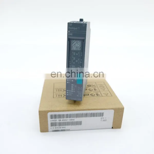 Brand 6ES7138-6BA01-0BA0 smatic plc module germany,plc input module 6ES7138-6BA01-0BA0 SIMATIC et 200sp plc