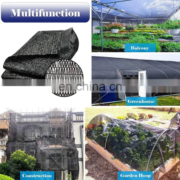 Outdoor Flat Sun Shade Netting 2 Pin 60%-70% Shading UV Fabric Garden Car Patio Cover Greenhouse Agriculture Net Mesh photo-5