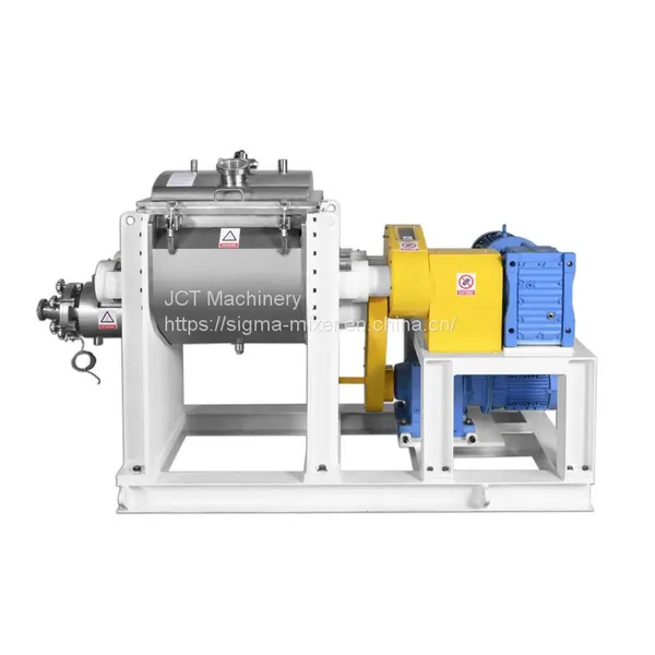 5L-8000L Oil/Steam/Electric Heating Putty Plasticine Clay Dough Psa Hot Melt Adhesive Screw Extruder Hydraulic Tilting Double Z Arm Sigma Blades Kneader Mixer photo-3