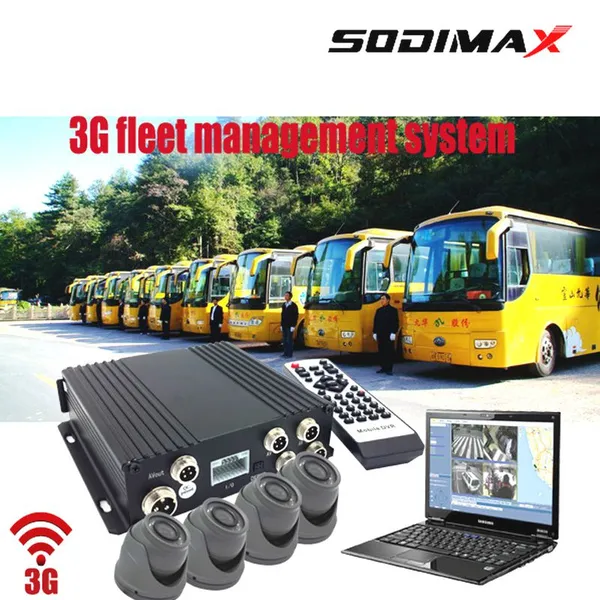 Factory Wholesale Ai Mdvr DVR 4 CH Mdvr 1080P Mobile DVR With 4G GPS WiFi for Vehicle photo-3