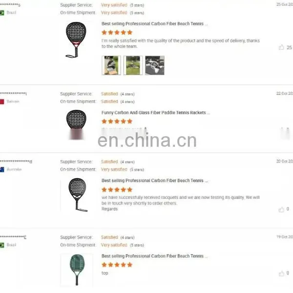 Customize Full Carbon 3K 38MM Thickness Padel Rackets photo-5