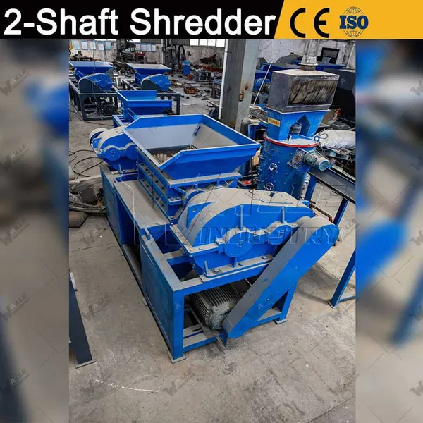 Industrial Palm Leaves Shredder Rice Husk Crushing Machine Straw Recycling Plant