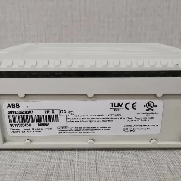 ABB AI880A 3BSE039293R1 Analog Input HI S/R HART 8 ch Module photo-3