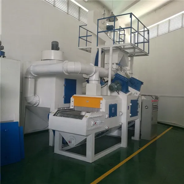 Continuous Processing Small Medium-Sized Thin Plate Parts, Castings, Forgings Blasting Machine