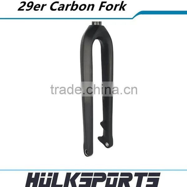 High Quality Mtb Bicycle Front Fork Matt Carbon Mountain Bike Fork 3k/ud 29er Carbon Fork photo-3