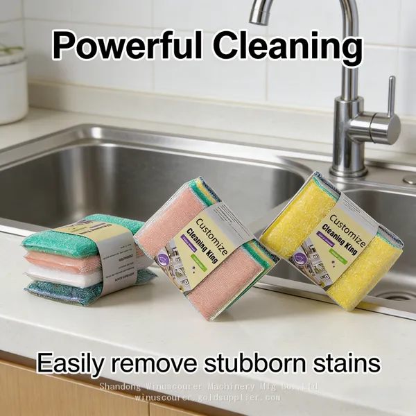 Gentle Yet Powerful Dish Sponge Dual Layer Kitchen Sponges for All Surfaces photo-4