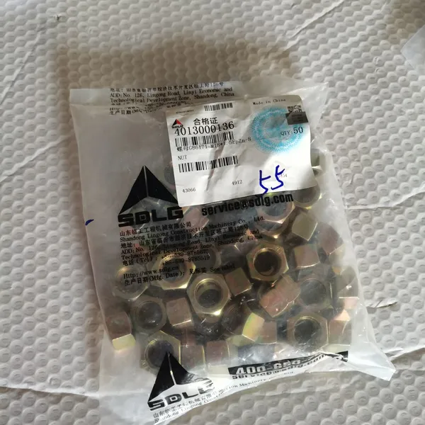 ORIGINAL SDLG 4013000136 NUT for SDLG WHEEL LOADER photo-3