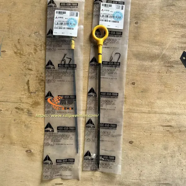 ORIGINAL SDLG 4110001841021 Oil Dipstick APPLY FOR SDLG WHEEL LOADER LG958 L958F photo-1