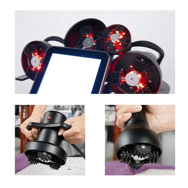 360-Degree Micro-Vibration Therapy Facial Lifting & Body Contouring Device for Home Lymphatic Drainage photo-2