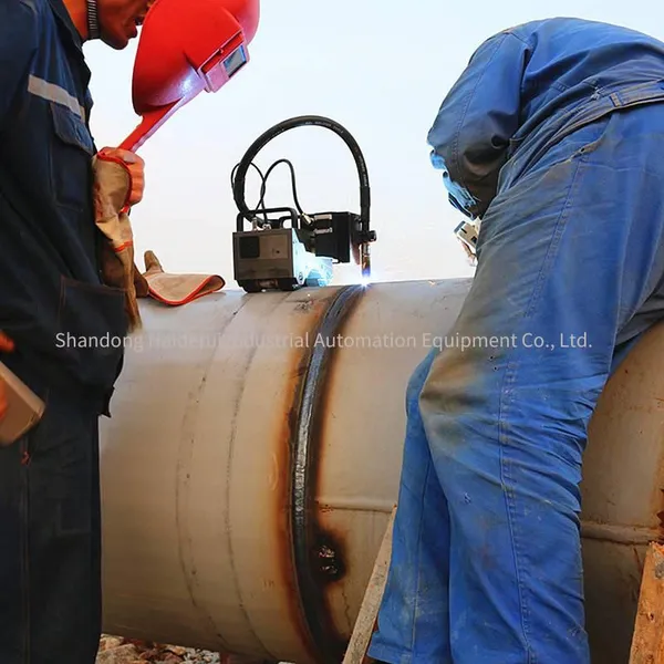 Portable Pipe Automatic All-position Welding Machine, Tank Welding Trolley, Customizable photo-3