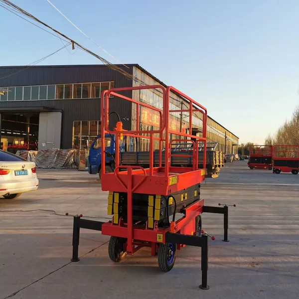 Mobile Scissor Lift Platform, Flexible and Convenient, High-altitude Electric Hydraulic