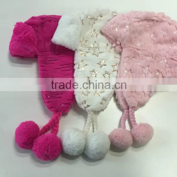 Sequins Fur Hat photo-2