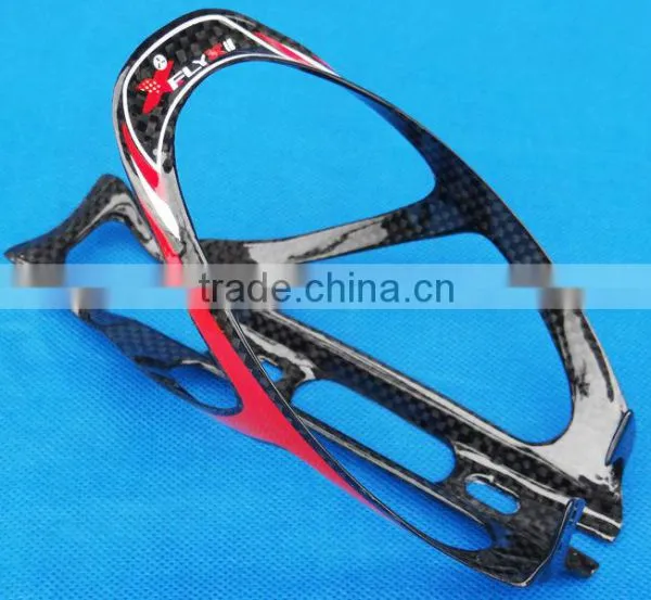FLX-CG-025P Full Carbon 3k Road MTB Mountain TT Bike Bicycle Water Bottle Cage