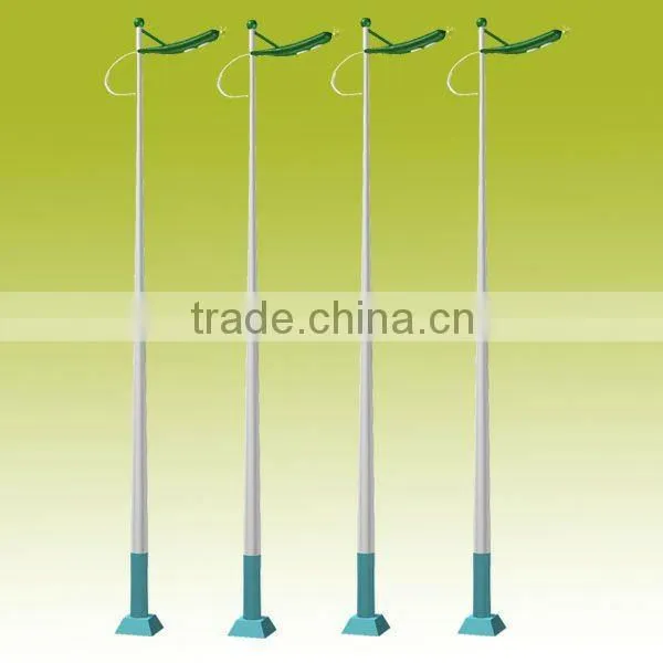 Decorative Double Arm Street Lighting Pole