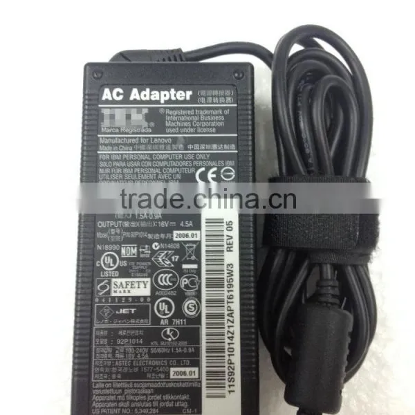 Notebook Car Charger 16v 4.5a 65wh Laptop ac Adapter 5.5/2.5mm Jack for IBM Original Laptop Power Supply photo-4