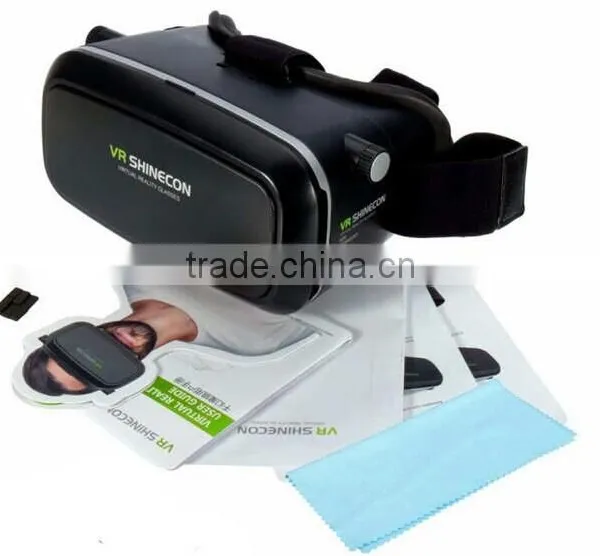 VR Box Virtual Reality Headset vr Gear 3D VR BOX 2.0 Version vr Google vr 3d photo-4