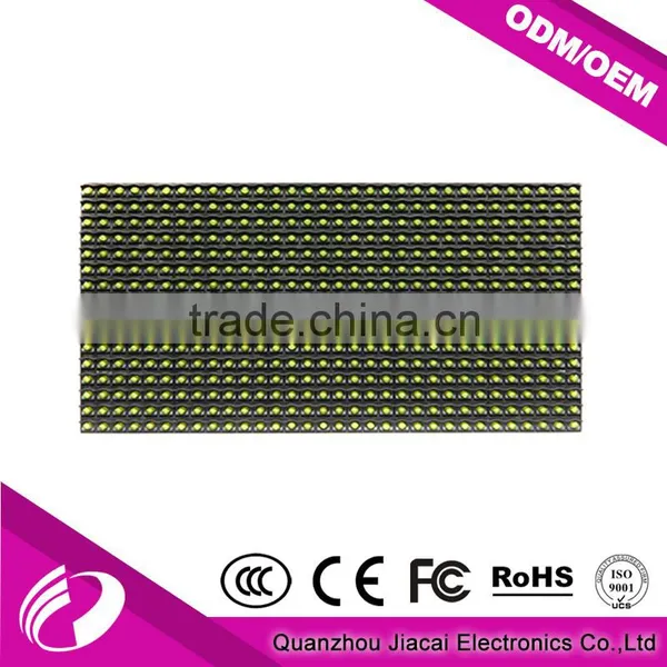 Hot Sale P10 Yellow Color LED Display Panel for Semi Outdoor Advertising