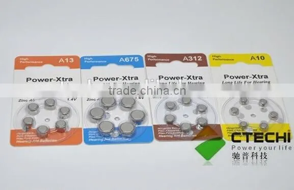 1.4v Power-Xtra Zinc Air Hearing Aid Battery photo-6