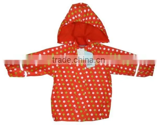 Waterproof Cute Hooded Durable PU Kids Raincoat photo-4