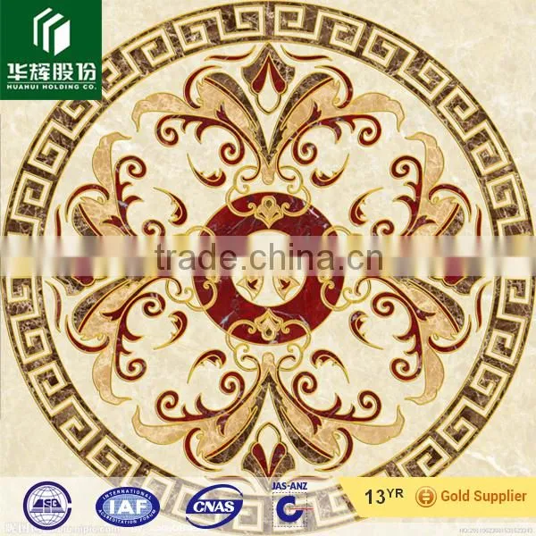 Project Material Natural Marble Water Jet Pattern