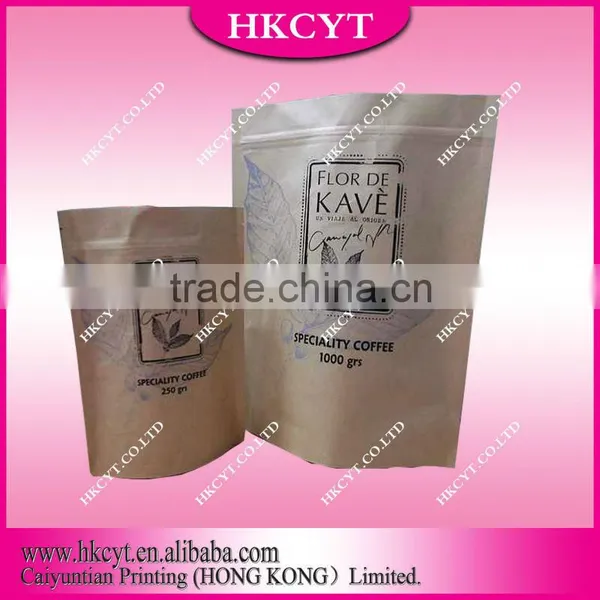 Zipper Bag /coffee Paper Bag /coffee Zipper Bag