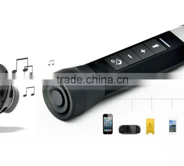 Round Portable Bluetooth LED Flashlight Riding Bike Speaker With Torch Holder photo-5