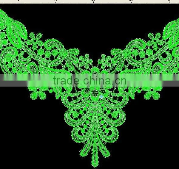 2016 New Chemical Water Soluable Lace Halter Neck Wedding Dresses photo-5