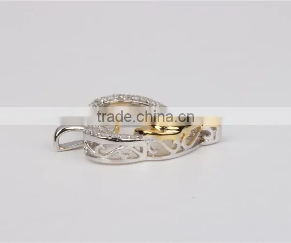 2016 Valentine's Day Gift for Girl Friend Heart Shape 10k Gold Fashion Pendant photo-4